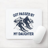 Got Ped By My Daughter Funny Skiing  マウスパッド (マウス)