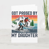 Got Ped By My Daughter Funny Skiing _3  カード (正面)