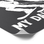 Got Ped By My Daughter Funny Skiing Dad Ski Trip  ポスター (角)