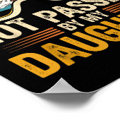 Got Ped By My Daughter Funny Skiing Family  ポスター (角)