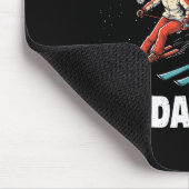 Got Ped By My Daughter Funny Skiing Funny Family D マウスパッド (コーナー)