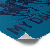 Got Ped By My Daughter Horse Riding Equestrian Dad ポスター (角)