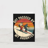 Got Ped By My Daughter Skiing Skier Funny Ski _10  カード (正面)