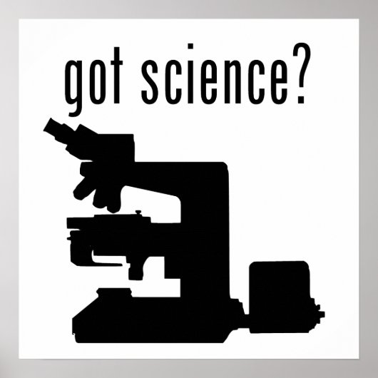 got science? ポスター (正面)