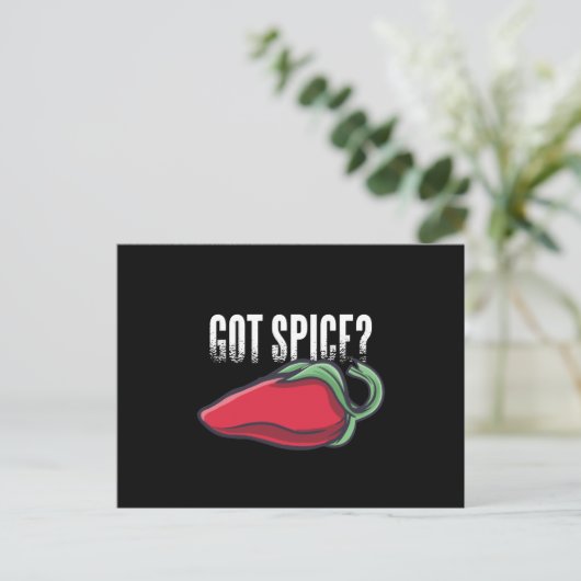 Got spice ポストカード (スタンド正面)