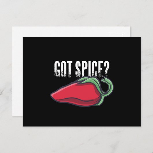 Got spice ポストカード (正面/裏面)