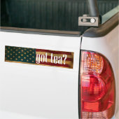 got_tea バンパーステッカー (トラック上)