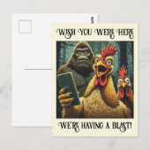 “Got the Pic” Cheesy Chicken ポストカード (正面/裏面)