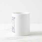 "Got Too Silly" Duck in a Cage Mug コーヒーマグカップ (中央)