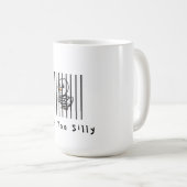 Got too Silly Funny Goose コーヒーマグカップ (正面右)