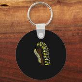 Got Weed Funny Monarch キーホルダー (正面)