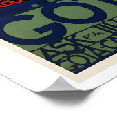 Göta Canal The Most Picturesque Sweden Vintage ポスター (角)