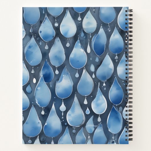 Gotas de Serenidad ノートブック (裏面)