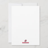 Gotchaパーティーバルーンの採用招待状 招待状 (裏面)