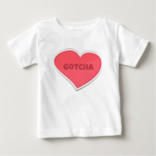 Gotcha採用のデザイン ベビーTシャツ