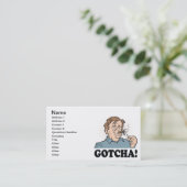 Gotcha 名刺 (スタンド正面)