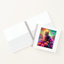 Gotcha Covered Cat Notebook – かわいい＆アーティスティックなネコ ノートブック