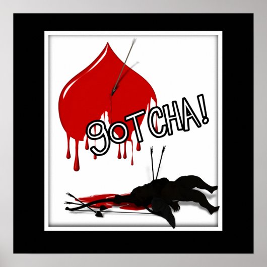 GOTCHA! Cupid's Down (Anti-Valentine) ポスター (正面)