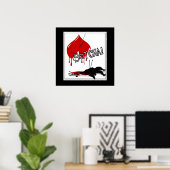 GOTCHA! Cupid's Down (Anti-Valentine) ポスター (ホームオフィス)