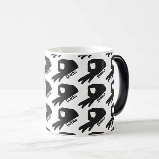 Gotcha Game Morph Mug名前をカスタムするオプション#2 モーフィングマグカップ (正面右)