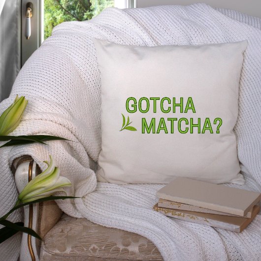Gotcha Matcha? クッション