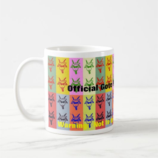 Goteの公式のリード浸るコップ コーヒーマグカップ (左)