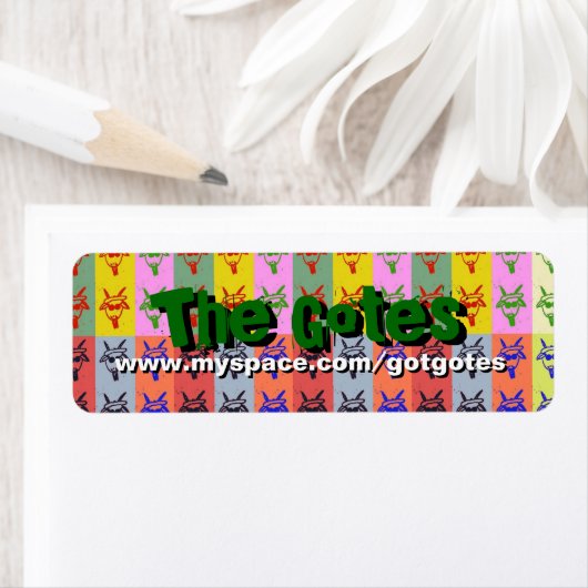 Goteステッカー ラベル (インサイチュ)