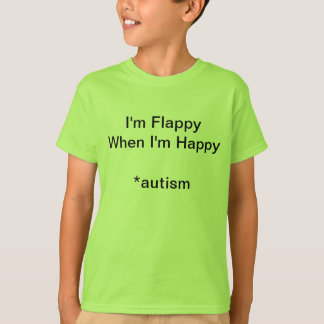 GoTeamKate私は私がFlappyのTシャツのとき幸せです Tシャツ