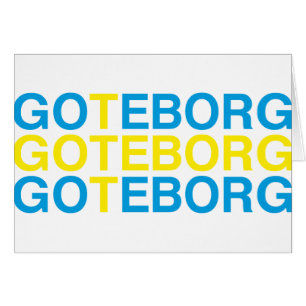 GOTEBORGスウェーデン国旗