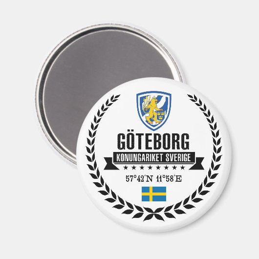 Göteborg マグネット (正面/裏面)