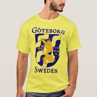 Göteborg (ヨーテボリ)、スウェーデン(Sverige) Tシャツ