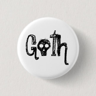 Goth 缶バッジ