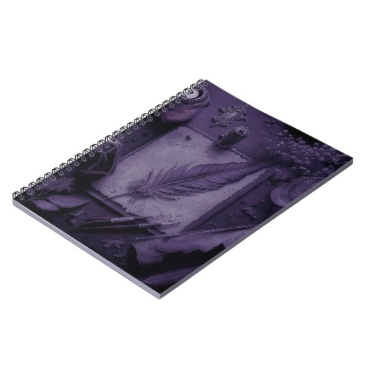 Goth book cover Notebook ノートブック (左側)