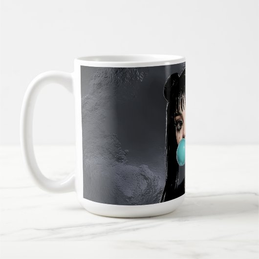 Goth Bubblegum コーヒーマグカップ (左)