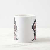 Goth But Hungry Foodie Coffee Mug コーヒーマグカップ (中央)