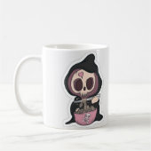 Goth But Hungry Foodie Coffee Mug コーヒーマグカップ (左)