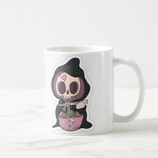 Goth But Hungry Foodie Coffee Mug コーヒーマグカップ (右)