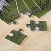 Goth Cat ジグソーパズル (側面)