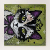 Goth Cat ジグソーパズル (横)