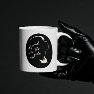 Goth Girl Aesthetic Dread Inside Dead Ghost Girl マグカップ