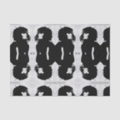 Goth Goddess Portrait Original Art Black White 薄葉紙 (正面)