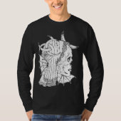 Goth Gothic Horror Occult Emo Aesthetics Temptress Tシャツ (正面)