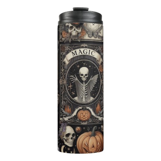 Goth Halloween Thermal Tumbler タンブラー (正面)