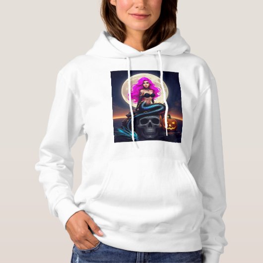 Goth/Punk Mermaid パーカ (正面)