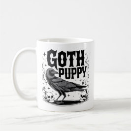 Goth Puppy  コーヒーマグカップ