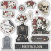 Goth Sticker Sheet シール (正面)