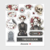 Goth Sticker Sheet シール (シート)