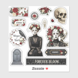 Goth Sticker Sheet シール