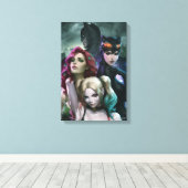 Gotham City Sirens #1000 Comic Cover Variant キャンバスプリント (インサイチュ (ウッドフロア))