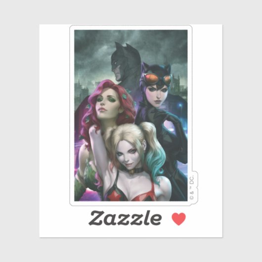 Gotham City Sirens #1000 Comic Cover Variant シール (シート)